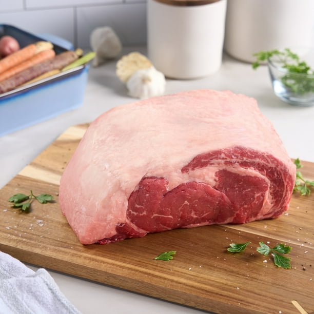 Boneless Alternative Angus Beef Prime Rib Roast, 1 per Bundle, Weighing 4.0 - 10.0 lb