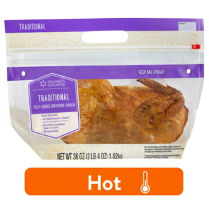 Freshness Assured Conventional Complete Rotisserie Hen, 36 oz, 19g Protein per 3oz Serving (Scorching)