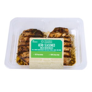 Herb-Seasoned Grilled Hen Breast – 2 Items, 9 Oz – Assured Freshness