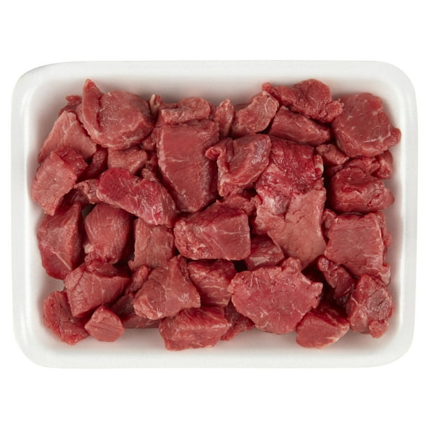 Recent Lean Beef Stew Meat, 1.0 - 1.5 lb Tray