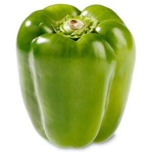 Single Contemporary Inexperienced Bell Pepper